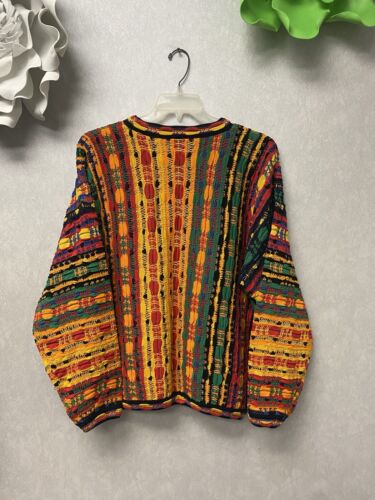 Tundra For Bachrach Sweater Size XL Multi Color Coogi like