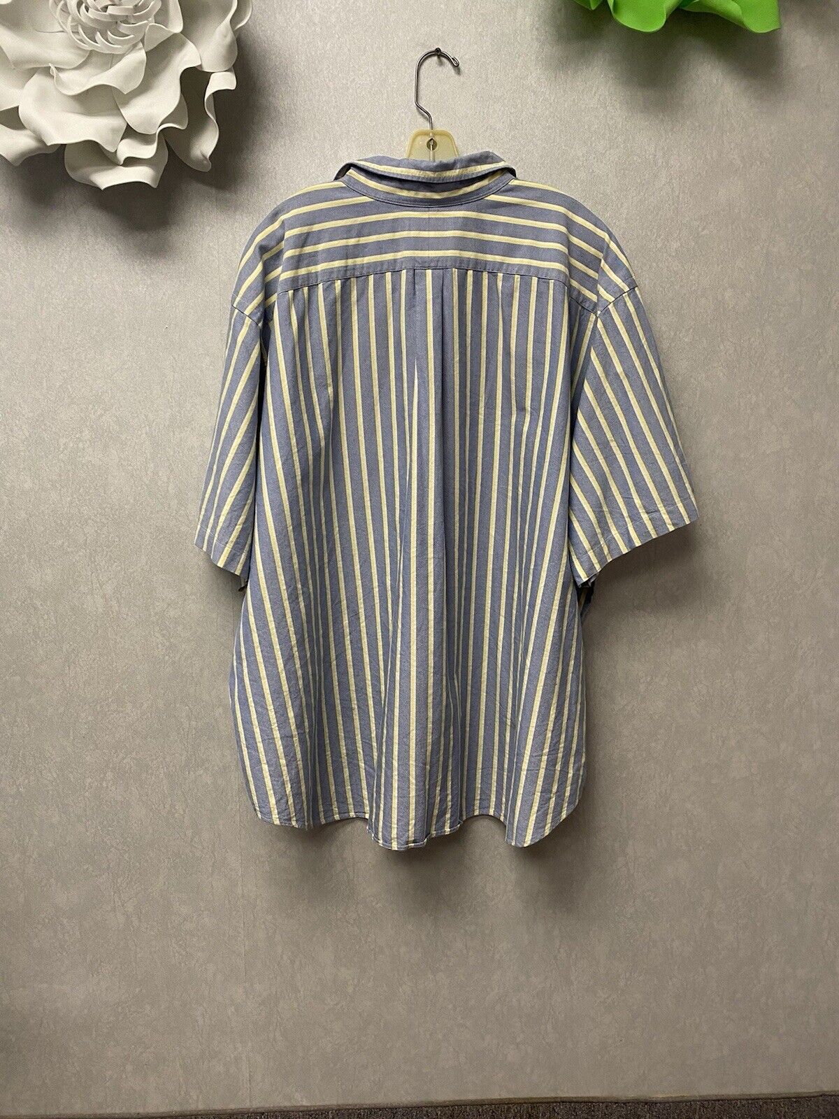 Ralph Lauren Blue/Yellow/ White Button up Shirt Size 4XB