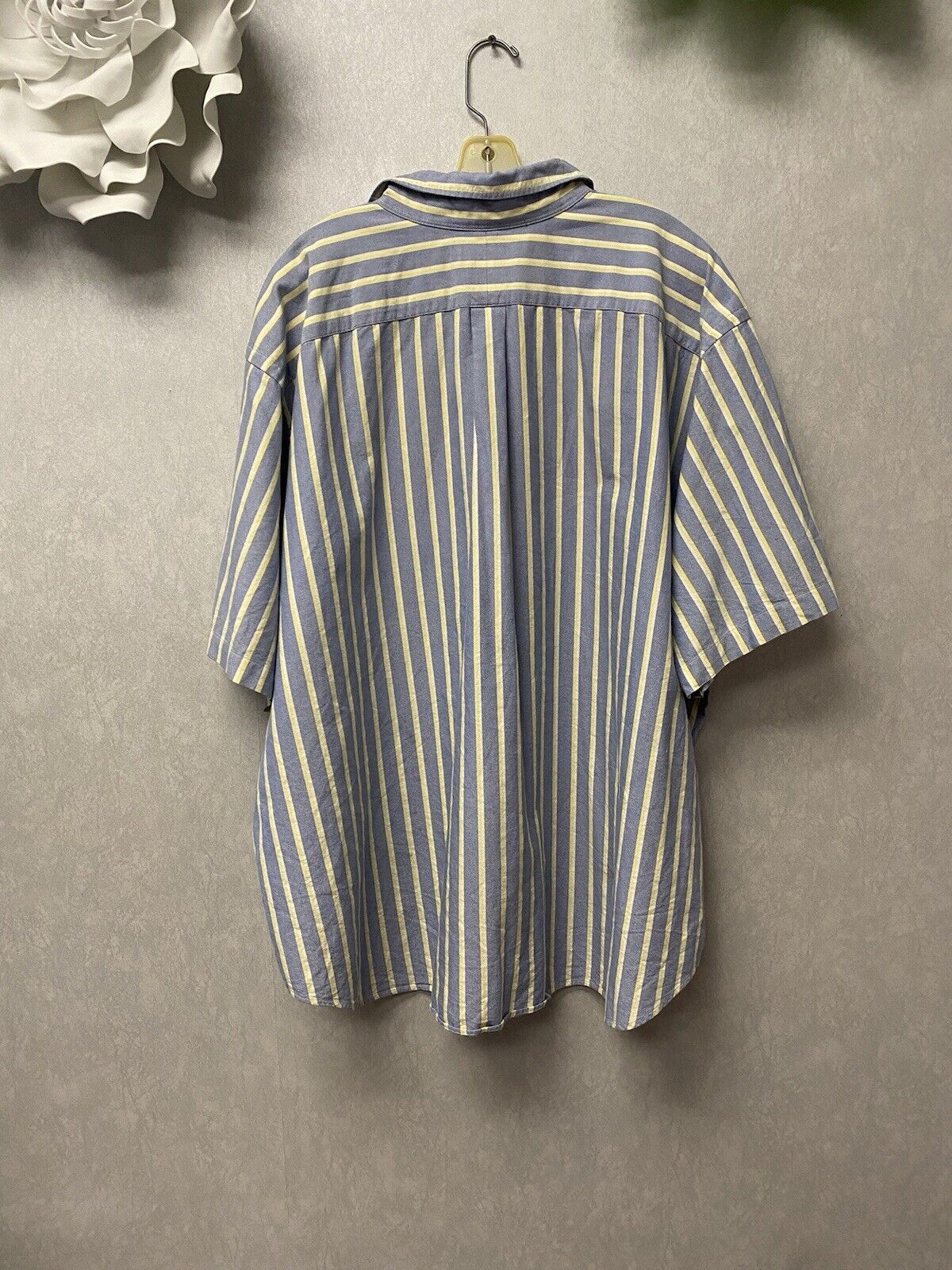Ralph Lauren Blue/Yellow/ White Button up Shirt Size 4XB