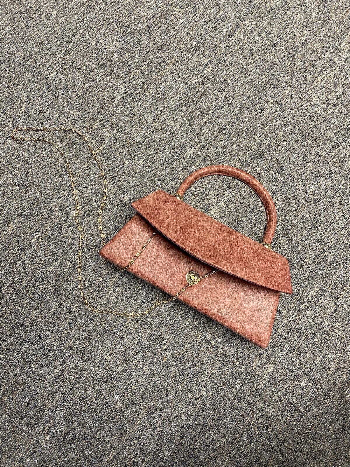 Pink Mini Handbag Crossbody Cocktail Purse