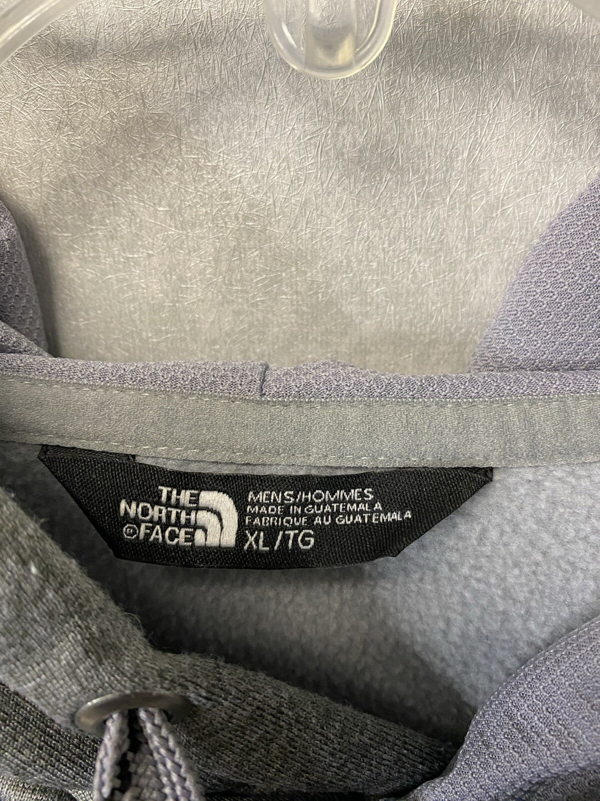 North Face Men's Pullover Hoodie Sweatshirt Medium Gray/ Black Size XL