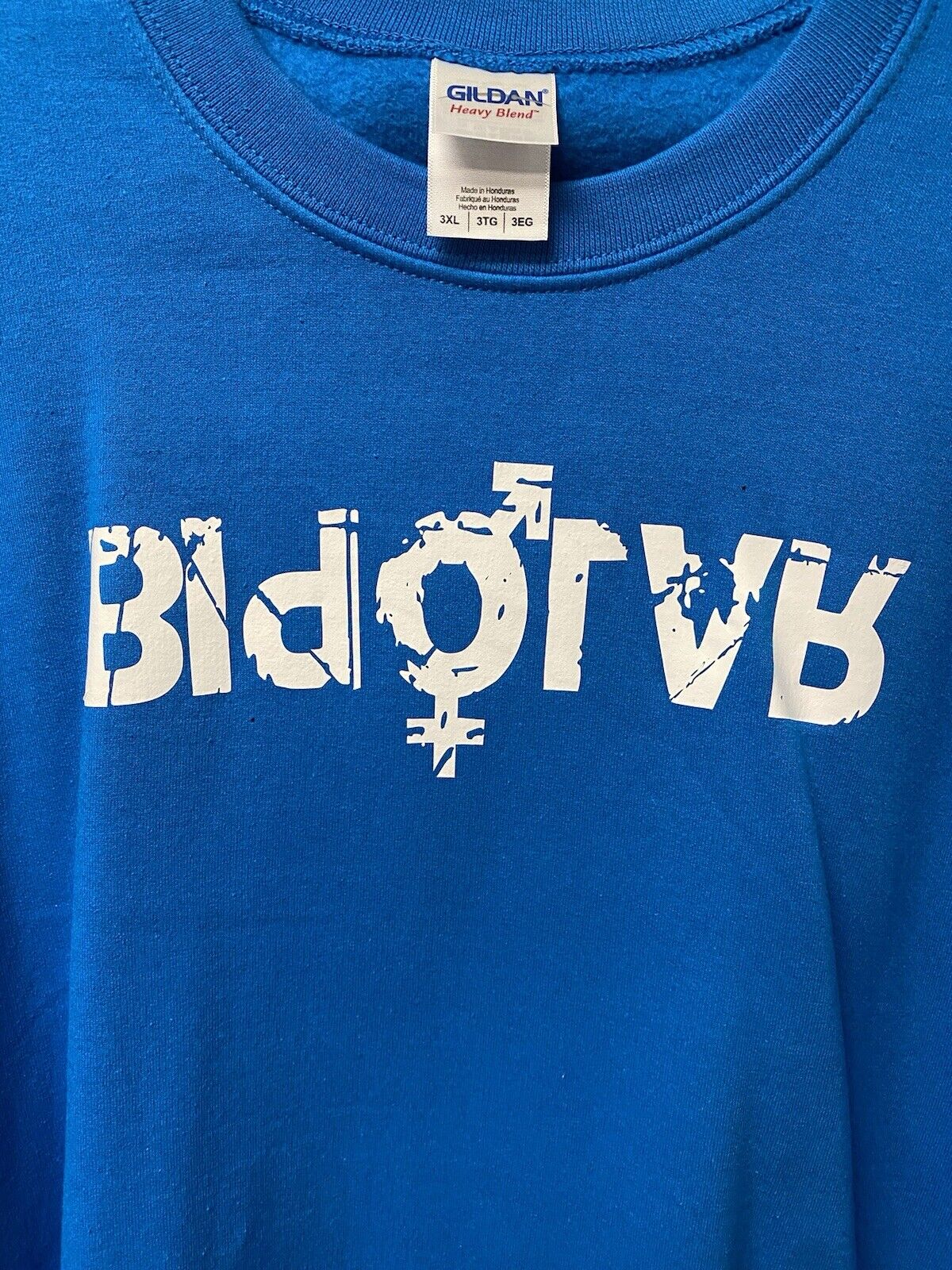 Bipolar Blue Sweatshirt Size 3XL
