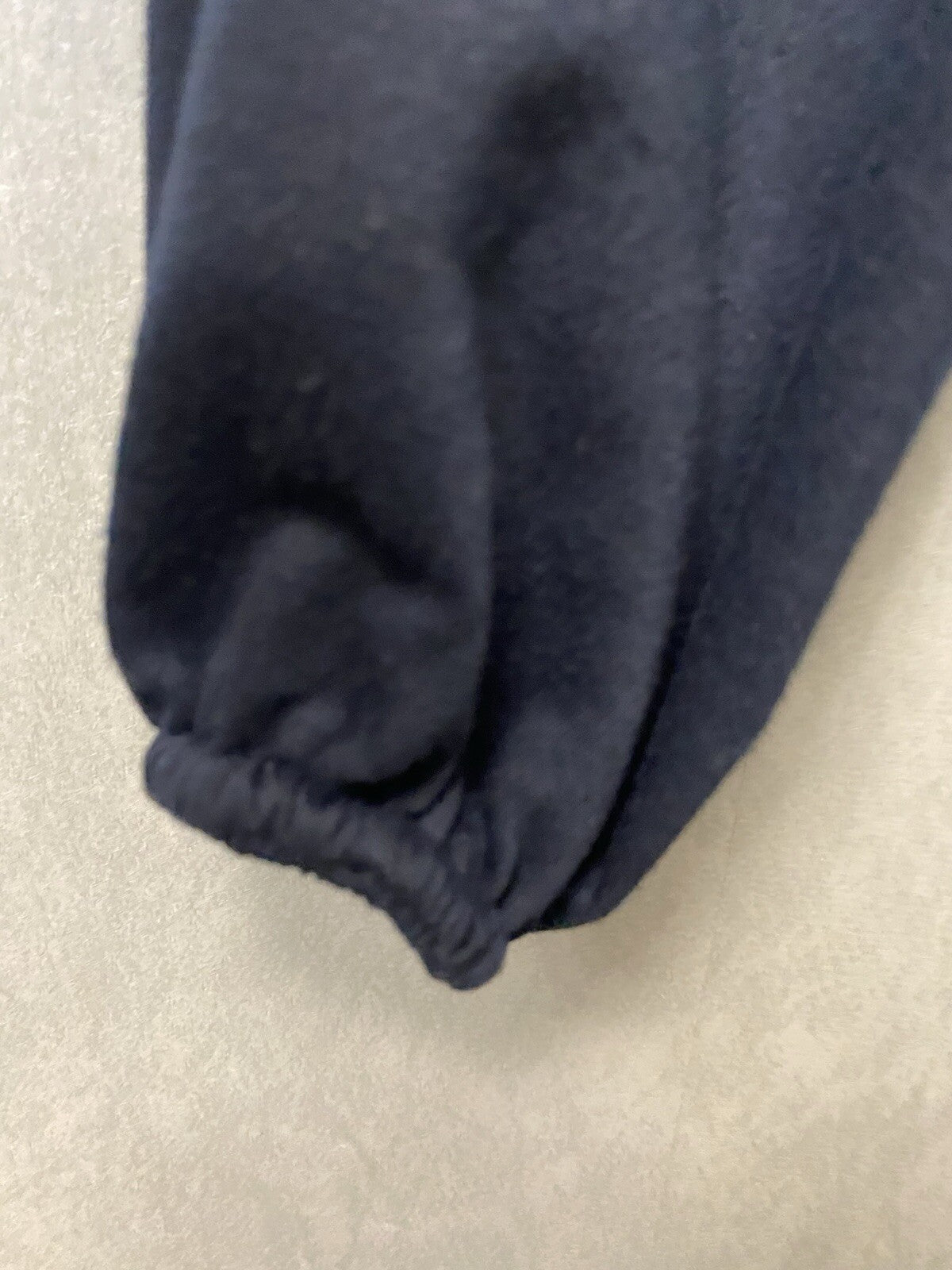 Pixi & Ivy Navy Dress with Ruffle Sleeves Size Small