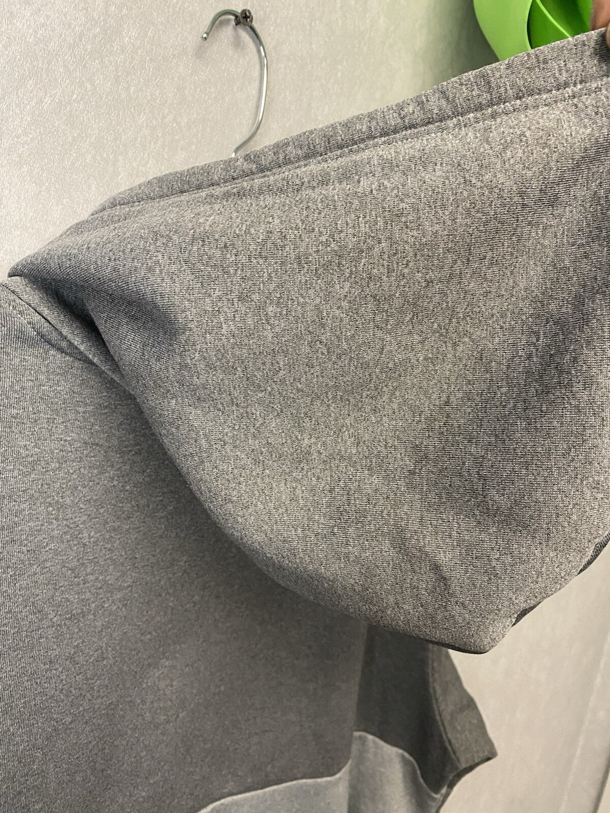North Face Men's Pullover Hoodie Sweatshirt Medium Gray/ Black Size XL