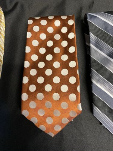 Perry Ellis Portfolio 100% Silk Lot of 4 men's ties