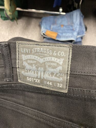 Levi’s Black Denim Jeans Size 44x32