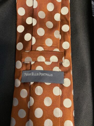 Perry Ellis Portfolio 100% Silk Lot of 4 men's ties