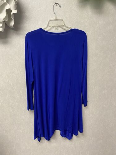 Kaktus Royal Blue Tunic Top Size XL