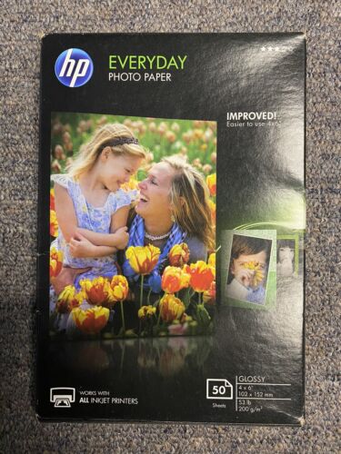 HP Everyday Photo Paper Glossy 50 Sheets