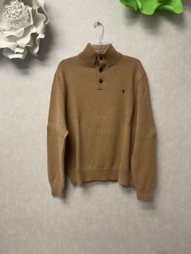 Ralph Lauren Polo Tan Sweater Size XL