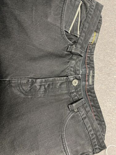 Cult of Individuality Heritage Jeans Men 36x34 Black Rebel Straight Pants