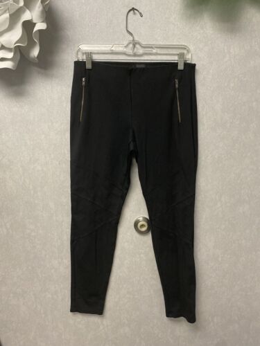 The Limited Stretch Womens Size Med Black Pants Leggings Faux Pockets