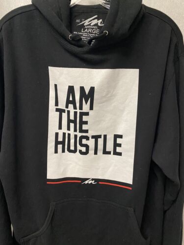 Motivation Apparel Black Men’s Hoodie Size Large