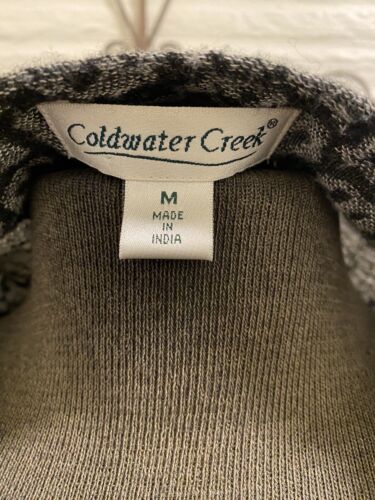 Coldwater Creek Gray multi Sweater Size M