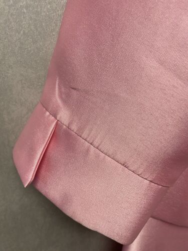 Lily & Taylor Pink w/ Pearls 2pc Dress Suit Size 12