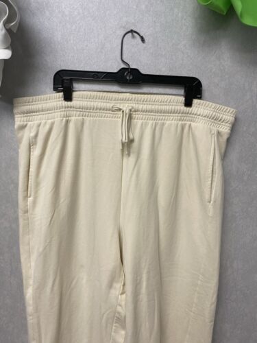 MTA Sport Cream Athletic Pants Size 2XL Pocketed