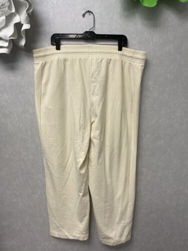 MTA Sport Cream Athletic Pants Size 2XL Pocketed