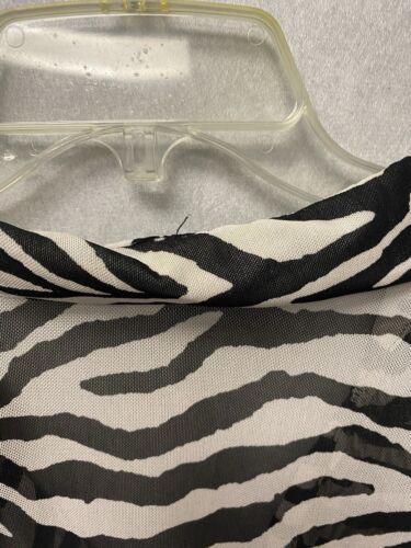 Zebra Print Button Down Blouse Size 24