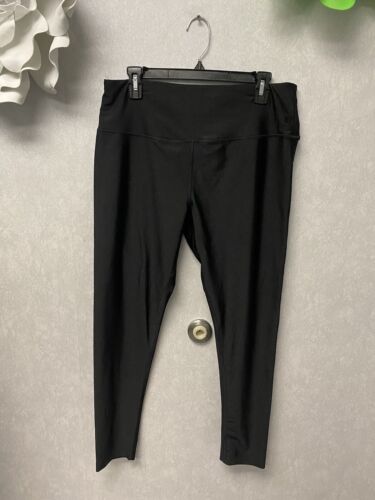 SO YOGA Black Stretch Knit Yoga Pants Sz XL