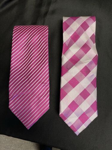 Countess Mara 2 Silk Ties 60" 58"  56"Long 3 1/2" Wide