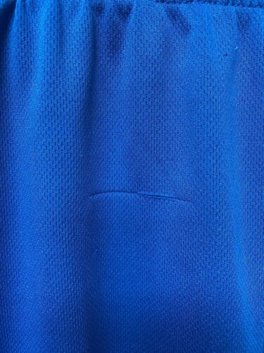 Tek Gear Blue Men's Mesh Shorts Moisture Wicking, Stretch, Breathable Size XL