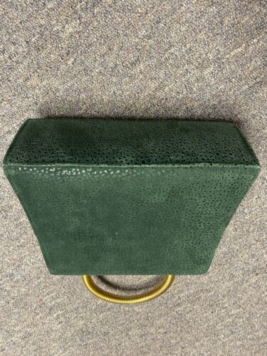 Vintage  green and gold handbag