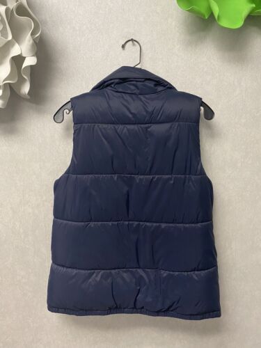 Old Navy Vest Womens Sleeveless Quilted Full Zip Puffer Vest Sz M