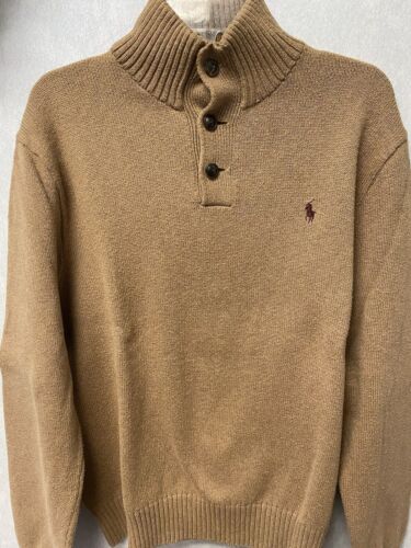 Ralph Lauren Polo Tan Sweater Size XL