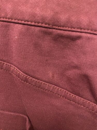 Lane Bryant Burgundy Jeans 14 High-Rise Ultimate Stretch Skinny