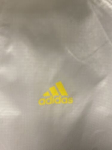 Adidas White Clima365 Windbreaker Jacket Size XL