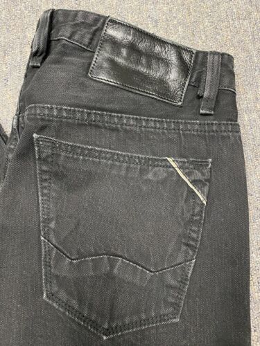 Cult of Individuality Heritage Jeans Men 36x34 Black Rebel Straight Pants