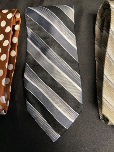 Perry Ellis Portfolio 100% Silk Lot of 4 men's ties