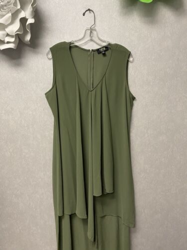 Nene Leaks Olive Dress Size 14