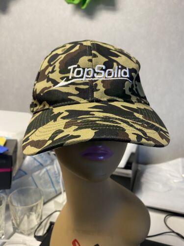 Top Solid Camo Hat Cap Adjustable