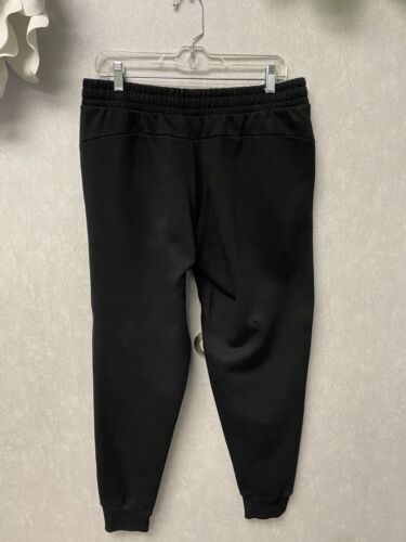 Puma Men’s Sport Black Joggers, Sweatpants Size Large