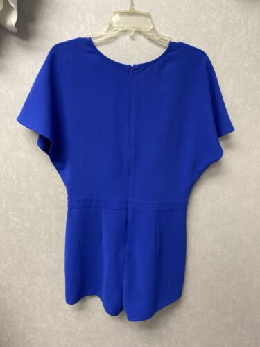 Sugar + Lips Royal Blue Romper Size Large