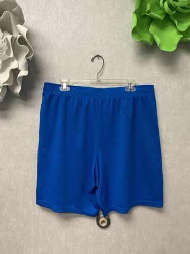 Tek Gear Blue Men's Mesh Shorts Moisture Wicking, Stretch, Breathable Size XL