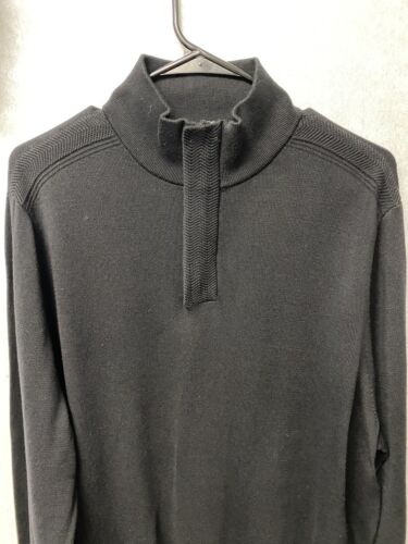 Perry Ellis Black Men’s Sweater Size XL NWT