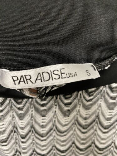 Paradise Black And White High Waist Beach Pants Size Small