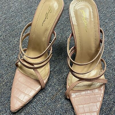 Bai Beiio Pale Pink Strappy Shoes Size 9