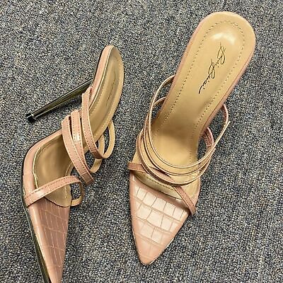 Bai Beiio Pale Pink Strappy Shoes Size 9