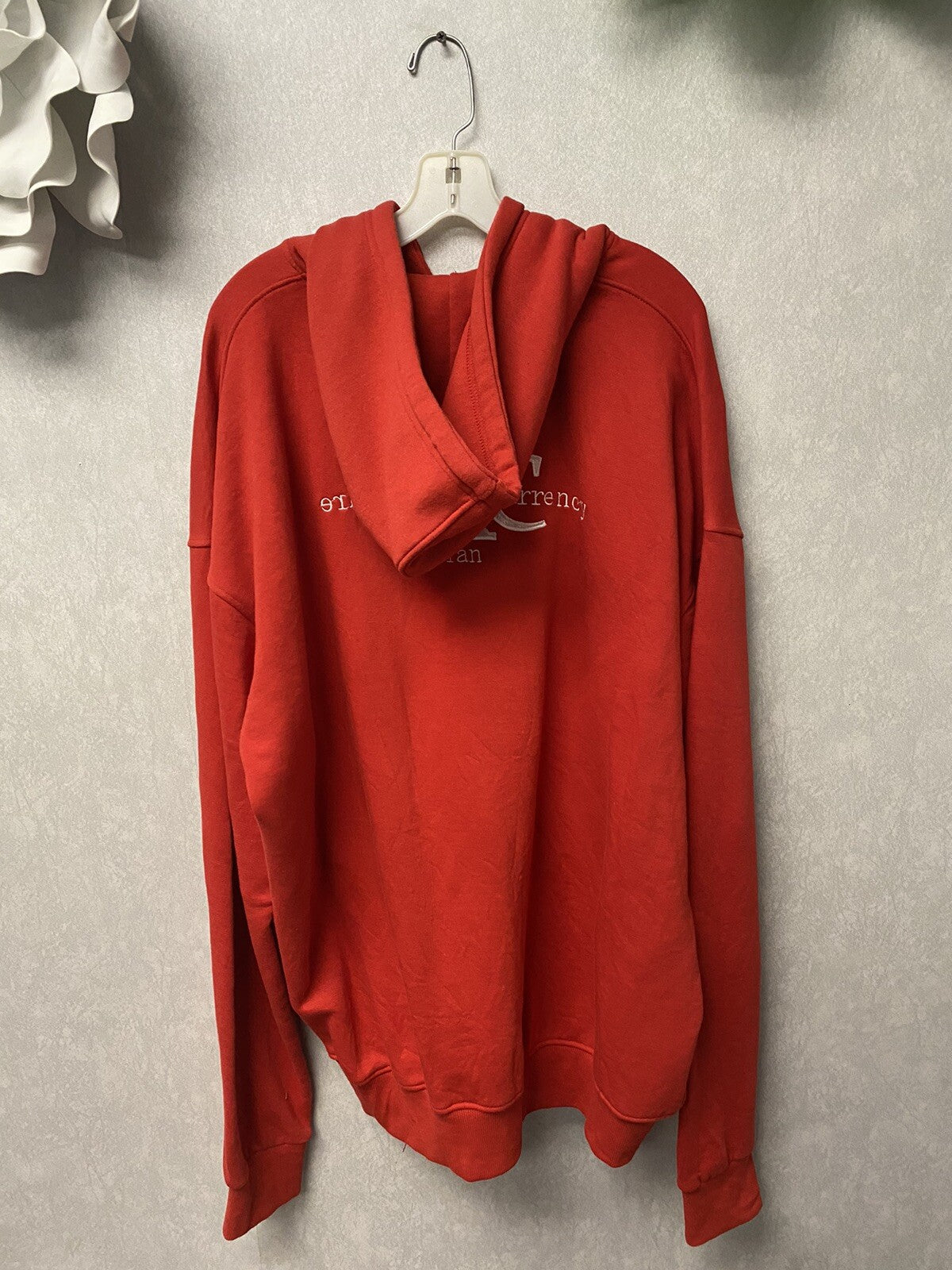 Currency Exchange Red/White Hoodie Size 5XL