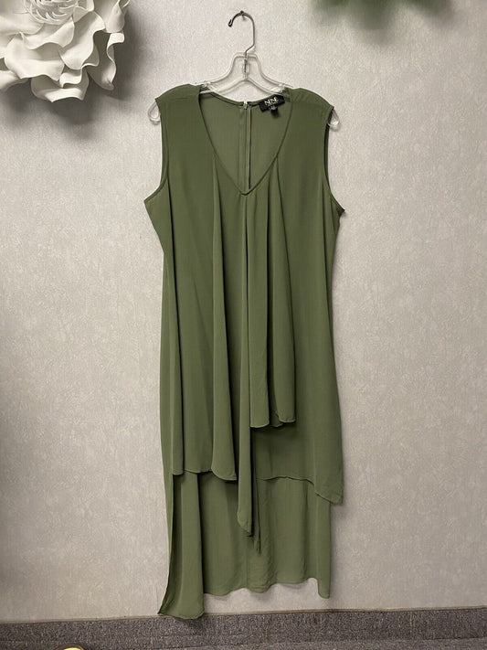 Nene Leaks Olive Dress Size 14