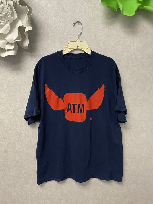 ATM Blue And Red T-Shirt Size XL Men’s