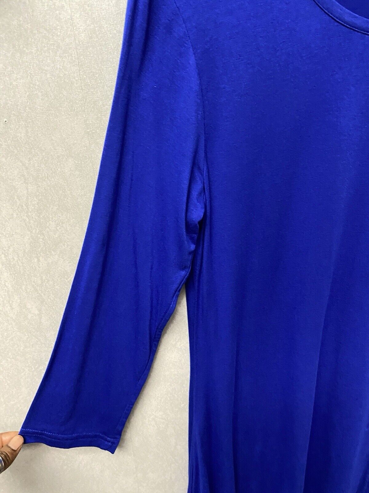 Kaktus Royal Blue Tunic Top Size XL