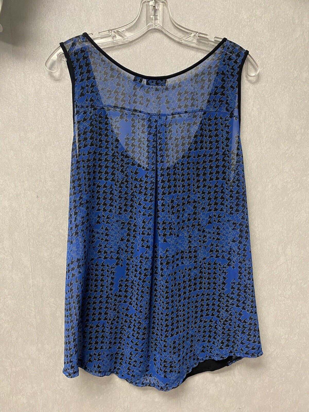 Ana Blue And Black Tank Size XL